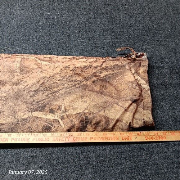 Gamehide Reversible Bibs Adult‎ Large Naked North Camo Winter and Fall Fleece - Picture 10 of 11